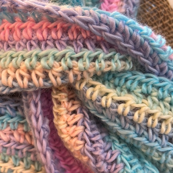 A gorgeous scarf lovingly made by hand in the USA! - Picture 2 of 3